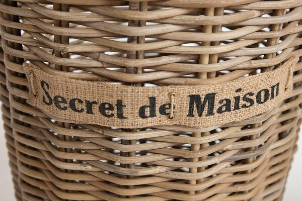 Корзина Secret De Maison «Yanbe» (набор из 2-х штук) (Натуральный/whitewashed) фото № 3