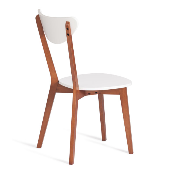 Стул обеденный «Макси» (Maxi Brown) (коричневый+белый) фото № 3
