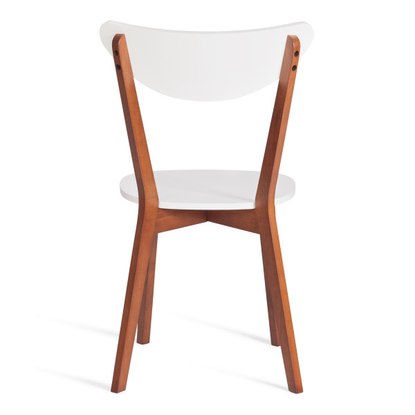 Стул обеденный «Макси» (Maxi Brown) (коричневый+белый) фото № 4