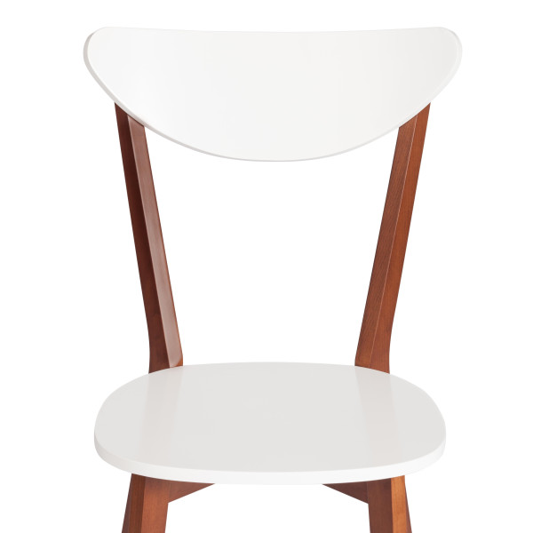 Стул обеденный «Макси» (Maxi Brown) (коричневый+белый) фото № 6