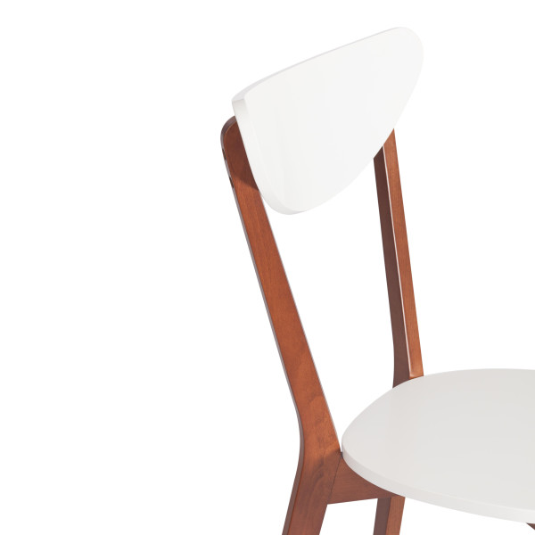 Стул обеденный «Макси» (Maxi Brown) (коричневый+белый) фото № 8