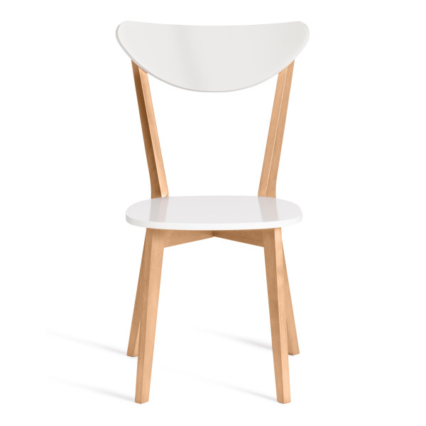 Стул обеденный «Макси» (Maxi Buk) (натуральный бук+белый) фото № 5