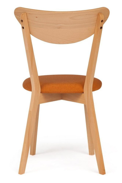 Стул обеденный «Макси» (Maxi orange натуральный бук) фото № 4