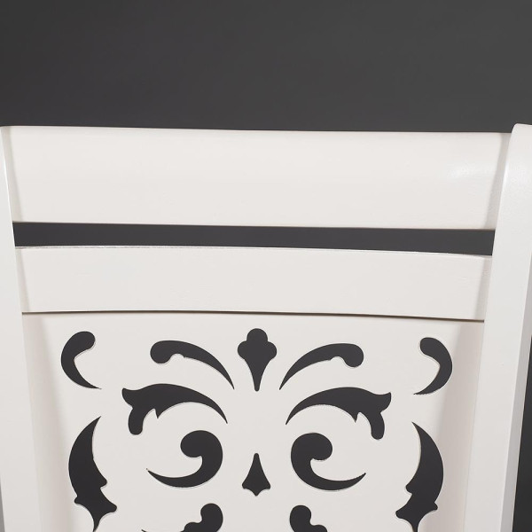 Стул с мягким сиденьем «Siena» (SA-SC) ivory white (Ivory white (слоновая кость) фото № 9