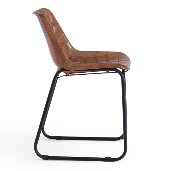 Стул Secret De Maison «Рино 2» (Rino 2) 2188 из натуральной кожи (Античный светлый) фото № 2