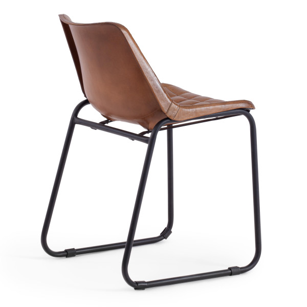 Стул Secret De Maison «Рино 2» (Rino 2) 2188 из натуральной кожи (Античный светлый) фото № 3