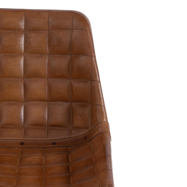 Стул Secret De Maison «Рино 2» (Rino 2) 2188 из натуральной кожи (Античный светлый) фото № 5