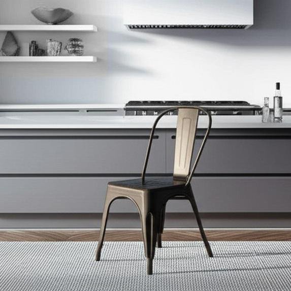 Стул металлический Secret De Maison «Лофт» (Loft) (Коричневый «Лофт») фото № 5