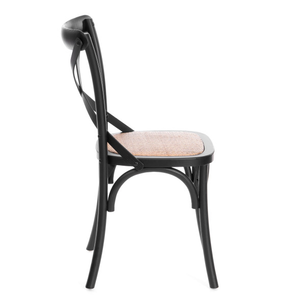 Стул Secret De Maison «Cross Chair» (black) mod.CB2001 (Чёрный) фото № 2