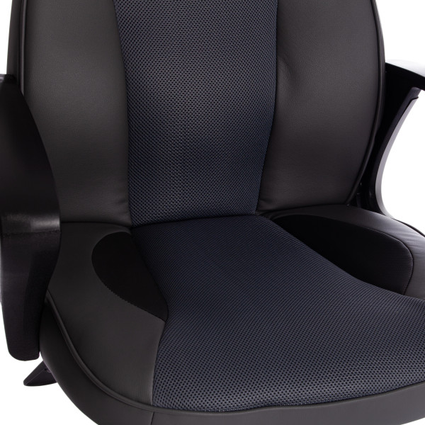 Кресло компьютерное TetChair «Racer» (металлик/серый) фото № 9