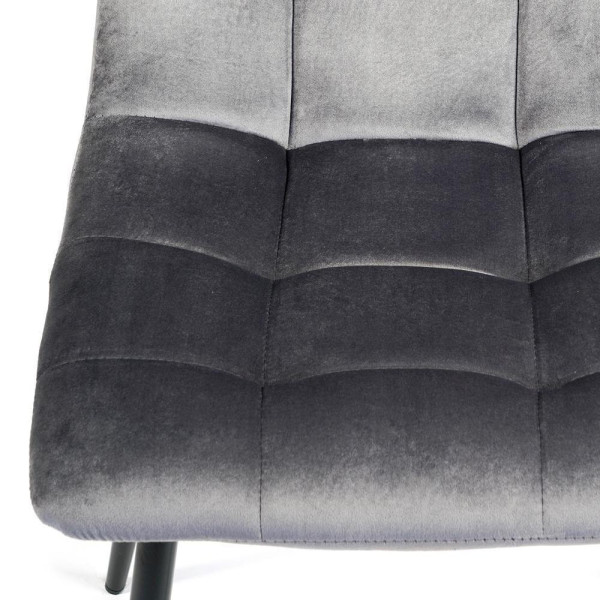 Стул «Chilly» (mod. 7094) (Серый вельвет) фото № 4