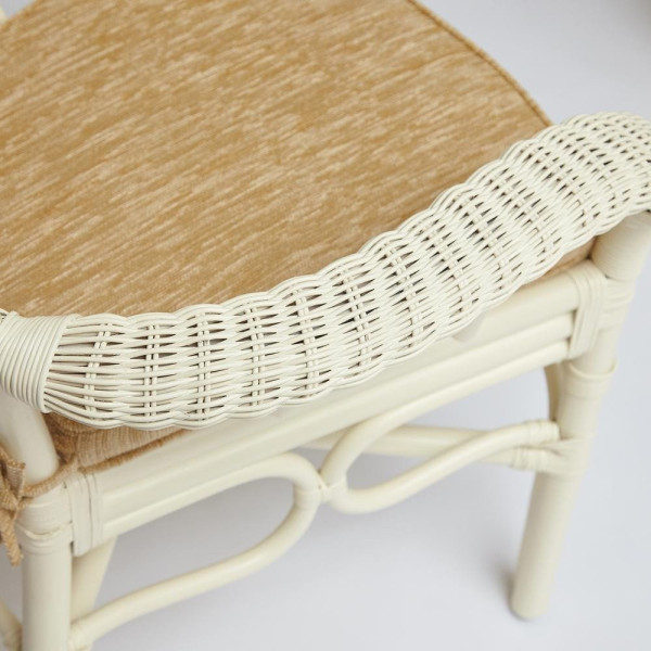 Комплект обеденный «Андреа Гранд» (Grand Andrea Elephant Ivory) нат. ротанг (TCH White) фото № 13