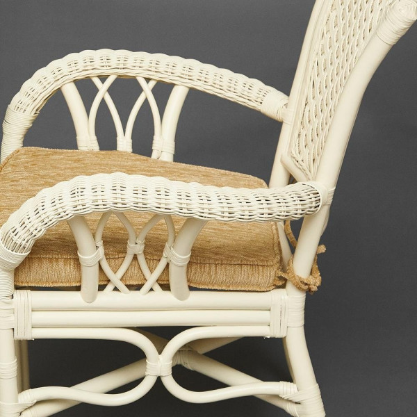 Комплект обеденный «Андреа Гранд» (Grand Andrea Elephant Ivory) нат. ротанг (TCH White) фото № 22
