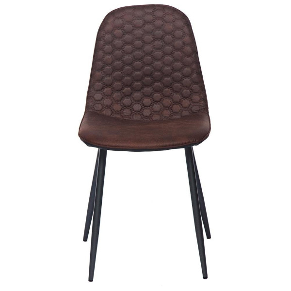 Стул «Storm» (mod. 807 grey) (Тёмно-коричневый/темно-серый) фото № 2