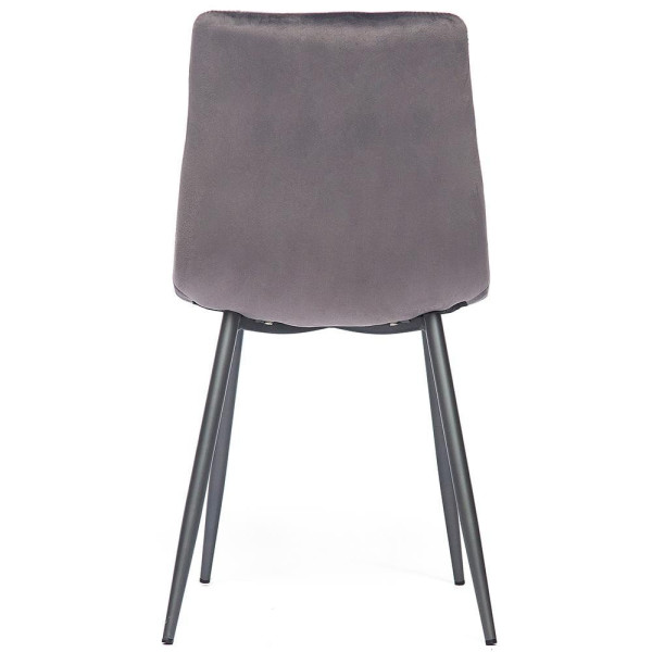 Стул «Dublin» (mod. 87066) (серый вельвет/антрацит) фото № 4