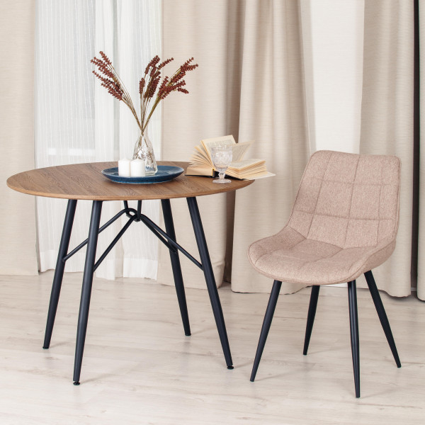 Стул «Abruzzo» (mod. 8060) (Бежевая ткань) фото № 11