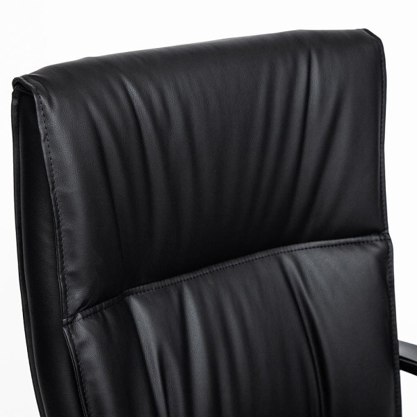 Кресло «Davos» (Искусственная чёрная кожа) фото № 11