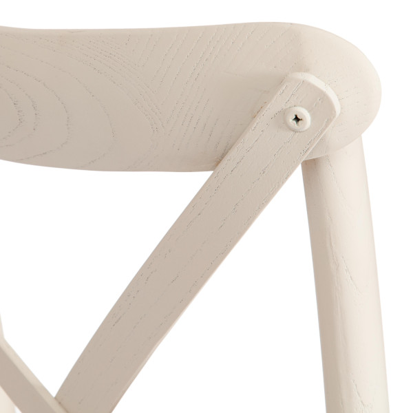 Стул Secret De Maison «Cross Chair» (mod. CB2001) (белый (Butter white)) фото № 10