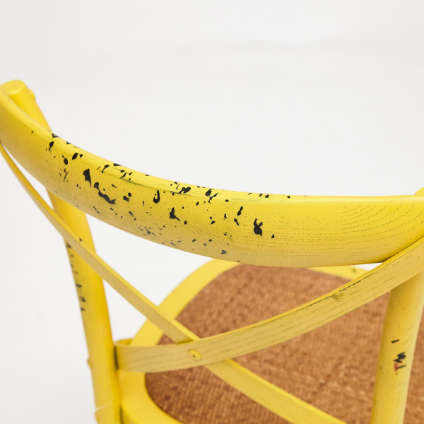 Стул Secret De Maison «Cross Chair» (mod. CB2001) (Желтый) фото № 15