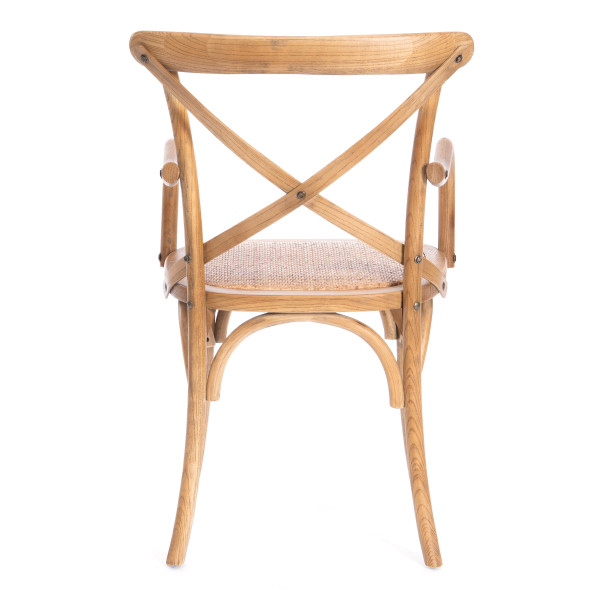 Стул Secret De Maison «Cross Armchair» с подлокотниками (Кросс Армчер) mod.CB2008 (Груша) фото № 4