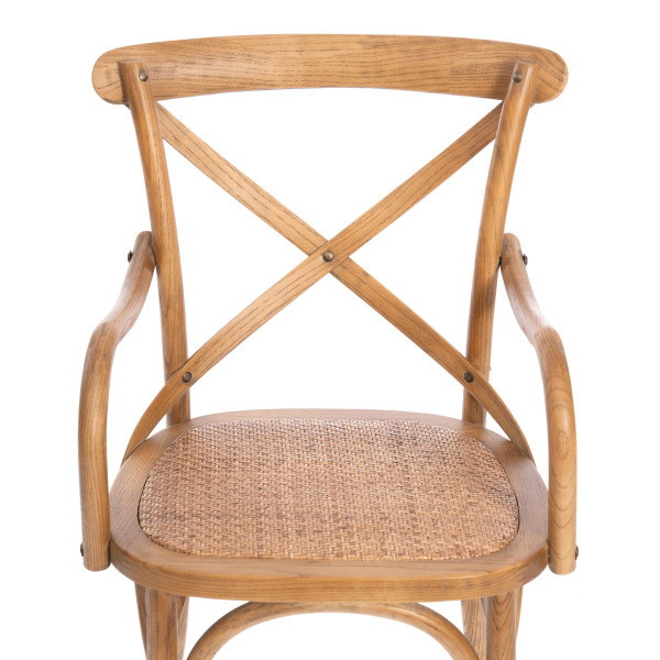 Стул Secret De Maison «Cross Armchair» с подлокотниками (Кросс Армчер) mod.CB2008 (Груша) фото № 6