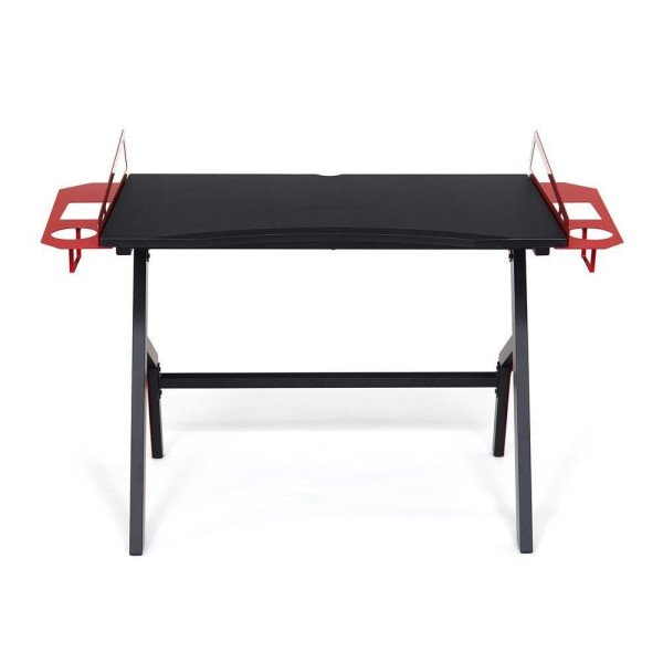 Стол компьютерный «Cyber-3» (чёрный/красный) фото № 3