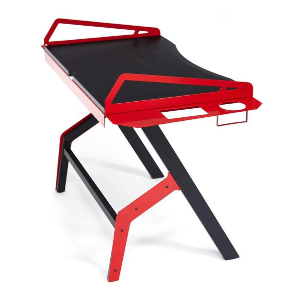 Стол компьютерный «Cyber-3» (чёрный/красный) фото № 5