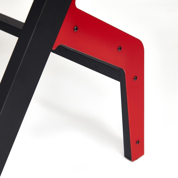 Стол компьютерный «Cyber-3» (чёрный/красный) фото № 12