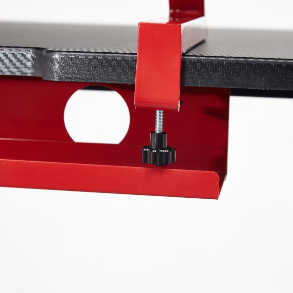 Стол компьютерный «Cyber-4» (чёрный/красный) фото № 11