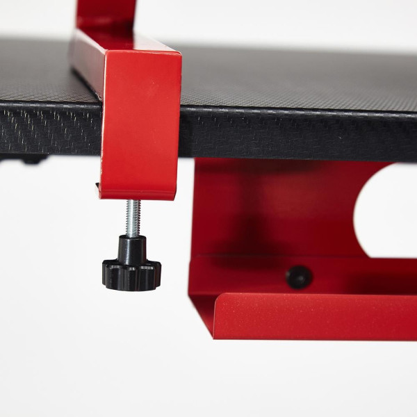 Стол компьютерный «Cyber-4» (чёрный/красный) фото № 12