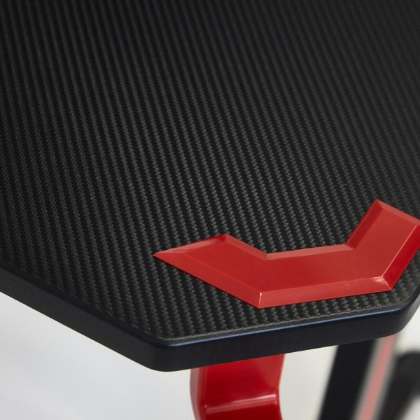Стол компьютерный «Cyber-4» (чёрный/красный) фото № 19