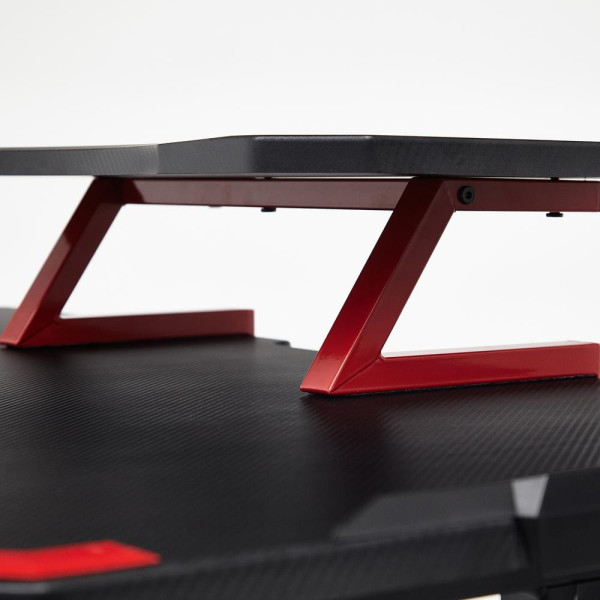 Стол компьютерный «Cyber-4» (чёрный/красный) фото № 22