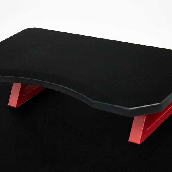 Стол компьютерный «Cyber-4» (чёрный/красный) фото № 25
