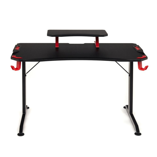 Стол компьютерный «Cyber-4» (чёрный/красный) фото № 2