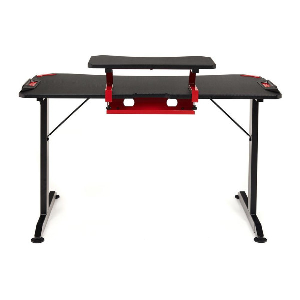 Стол компьютерный «Cyber-4» (чёрный/красный) фото № 5