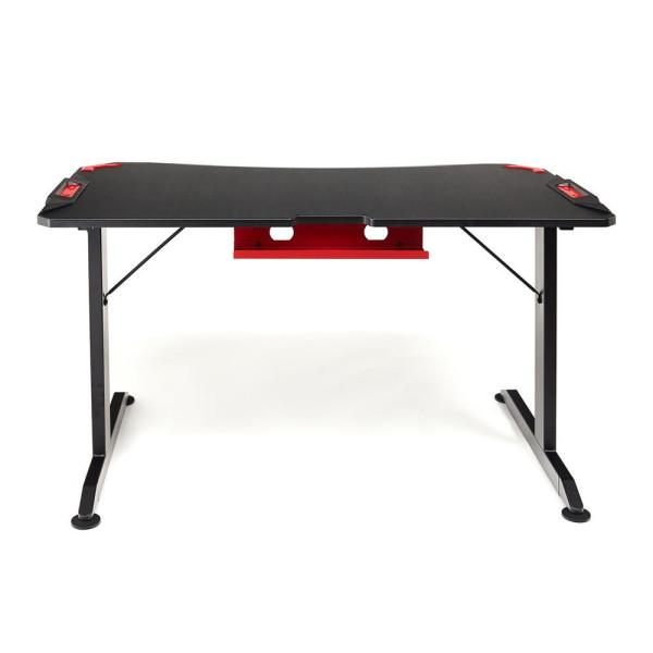 Стол компьютерный «Cyber-4» (чёрный/красный) фото № 9