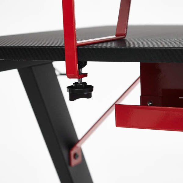 Стол компьютерный «Cyber-5» (чёрный/красный) фото № 19
