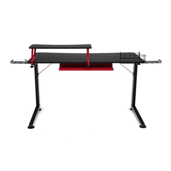 Стол компьютерный «Cyber-5» (чёрный/красный) фото № 8