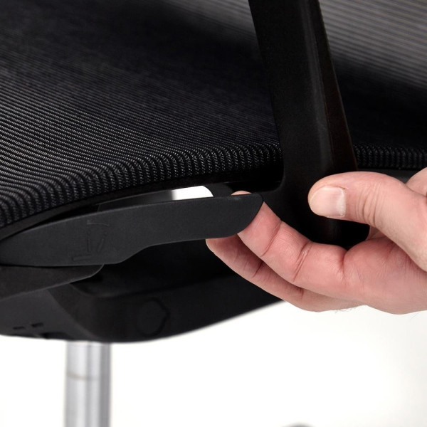 Кресло офисное «Oliver» (Чёрная ткань) фото № 15