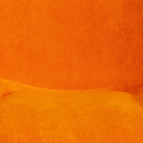 Кресло офисное TetChair «Style» (флок оранжевый) фото № 7