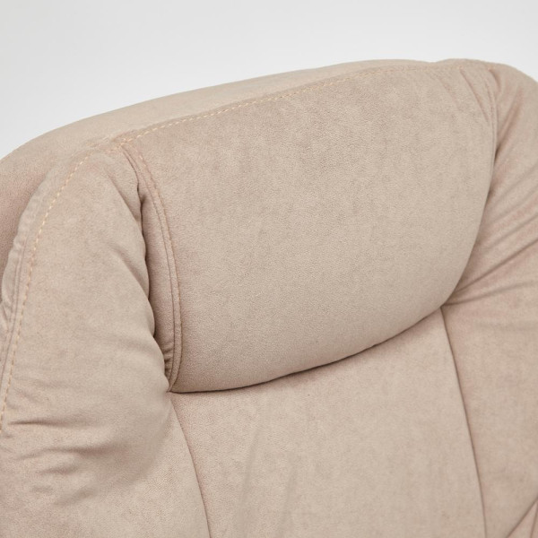 Кресло офисное TetChair «Softy Lux» (флок, бежевый) фото № 21