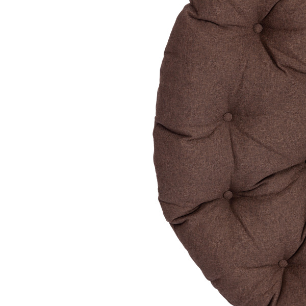 Матрац для кресла «Папасан» 23/01 (ткань, коричневый) фото № 4
