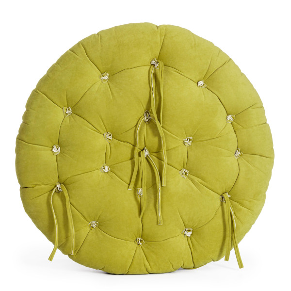 Кресло из ротанга «Папасан» (Papasan 23/01 Natural натуральный) + Подушка (флок олива) фото № 14