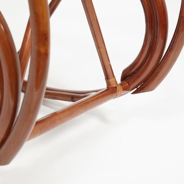 Кресло-качалка из натурального ротанга «Vienna» ( без подушки) (Pecan (орех)) фото № 9