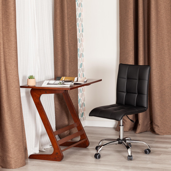 Кресло «Zero» (Искусственная чёрная кожа) фото № 9