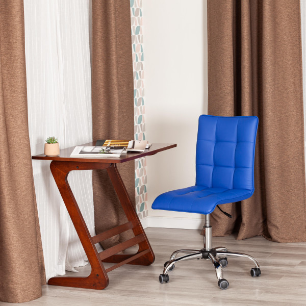 Кресло «Zero» (Синяя искусственная кожа) фото № 11