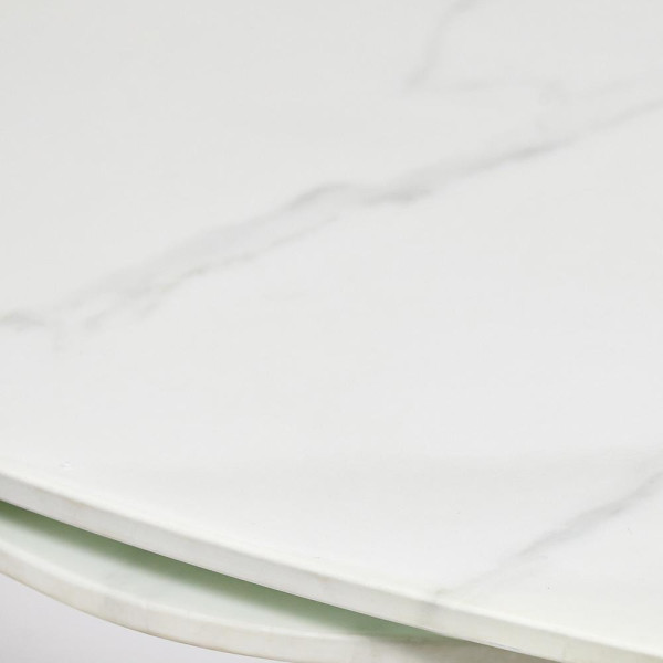 Стол «Ridge» (mod. 8068) (белый мрамор/белый) фото № 6