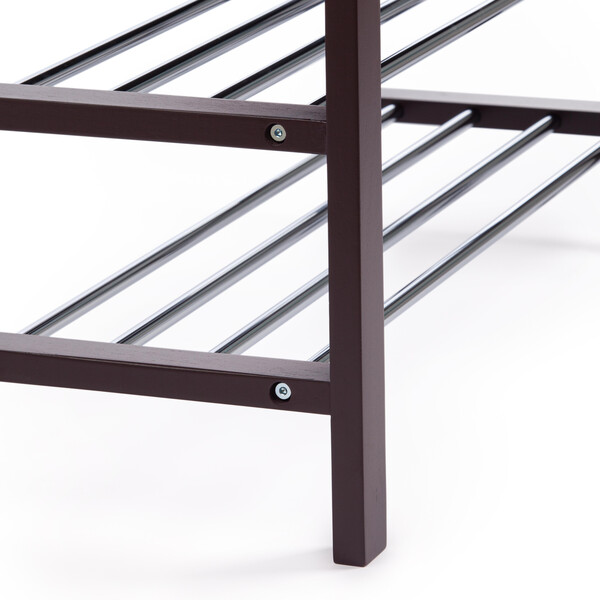 Обувница-скамья SR-0628 (Искусственная бежевая кожа) фото № 5