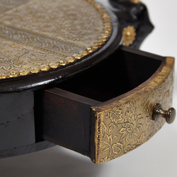 Столик Secret De Maison «3 Slona» (mod. ND-005) (Чёрно-коричневый) фото № 5