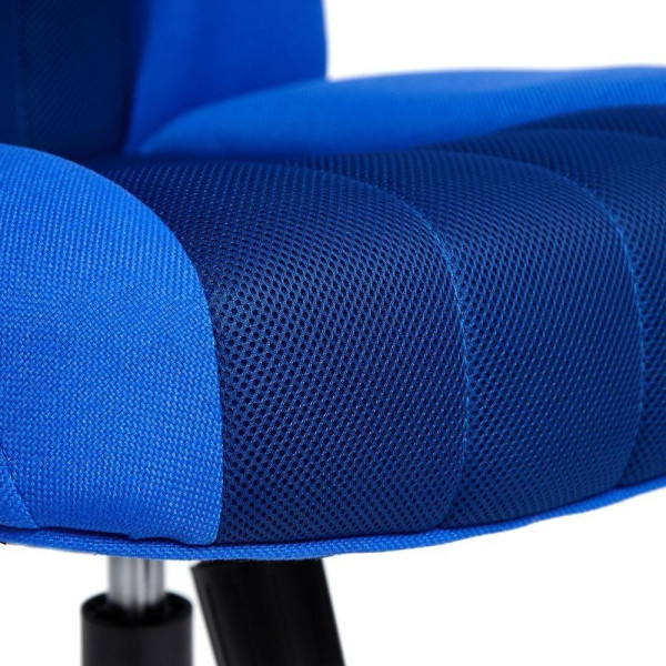 Кресло CH 833 (Синяя ткань + синяя сетка) фото № 6